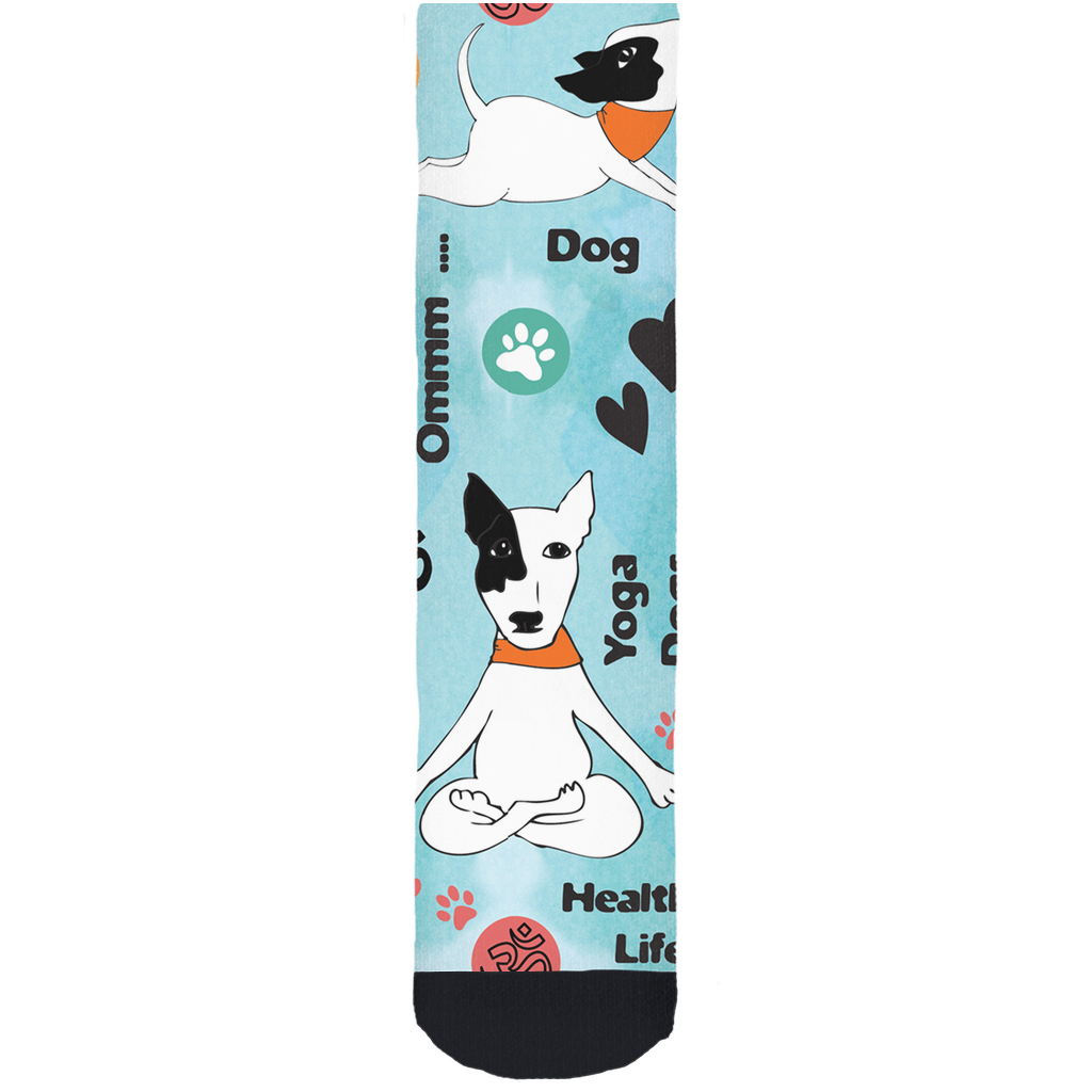 Yoga Dog Socks-1